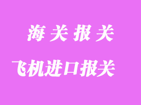 怎么辦飛機(jī)進(jìn)口報(bào)關(guān)手續(xù)？